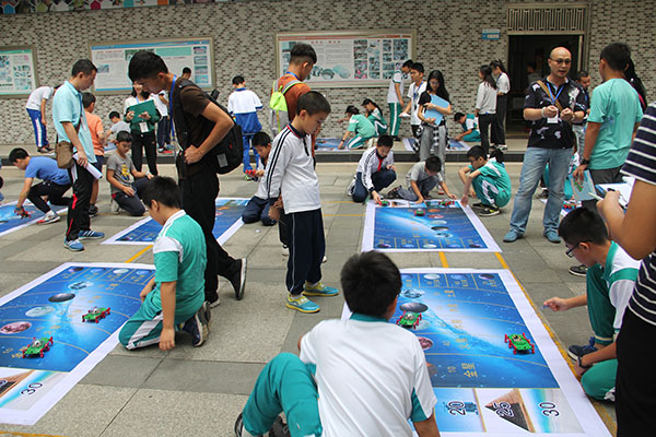 2017年广州市青少年电子制作锦标赛在我校隆重举行